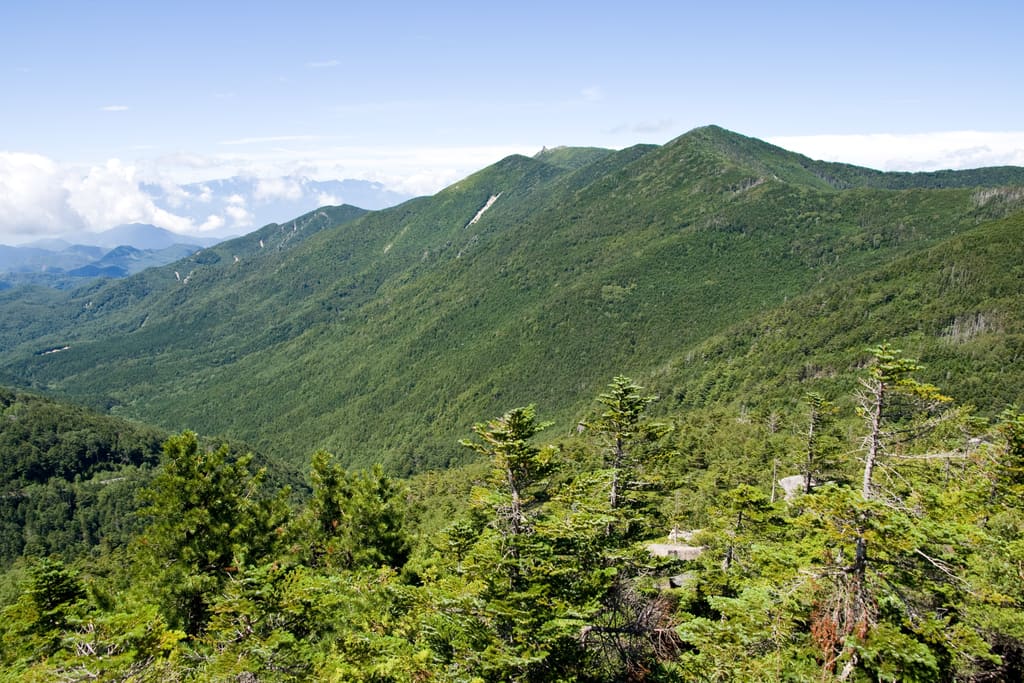 国師ヶ岳から見た金峰山