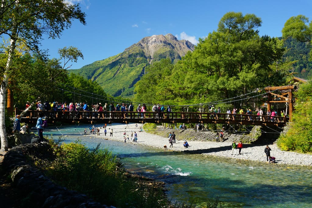 上高地の河童橋