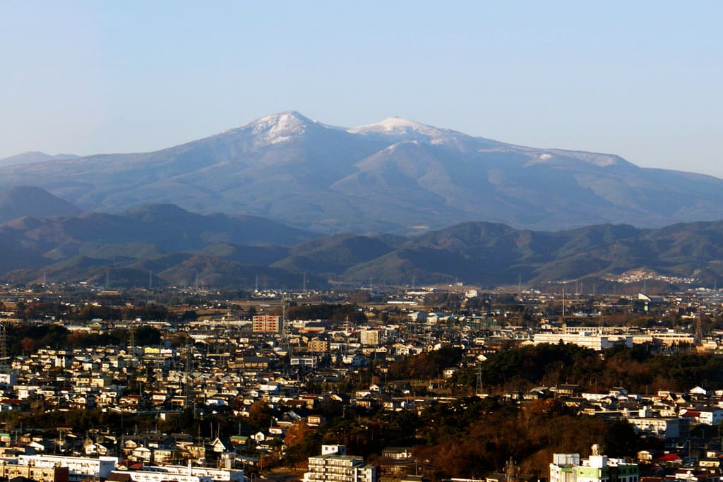 夏の安達太良山