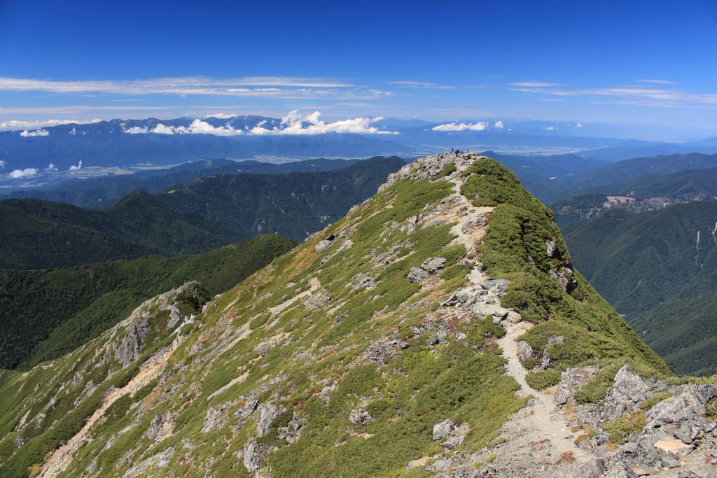 塩見岳（西峰）